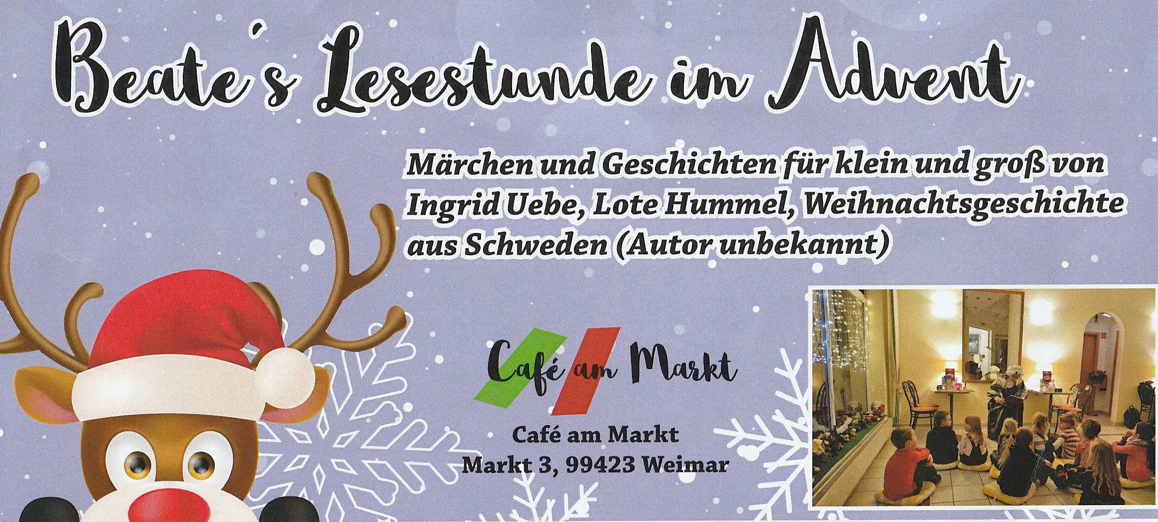 Beate´s Lesestunde im Advent 2019