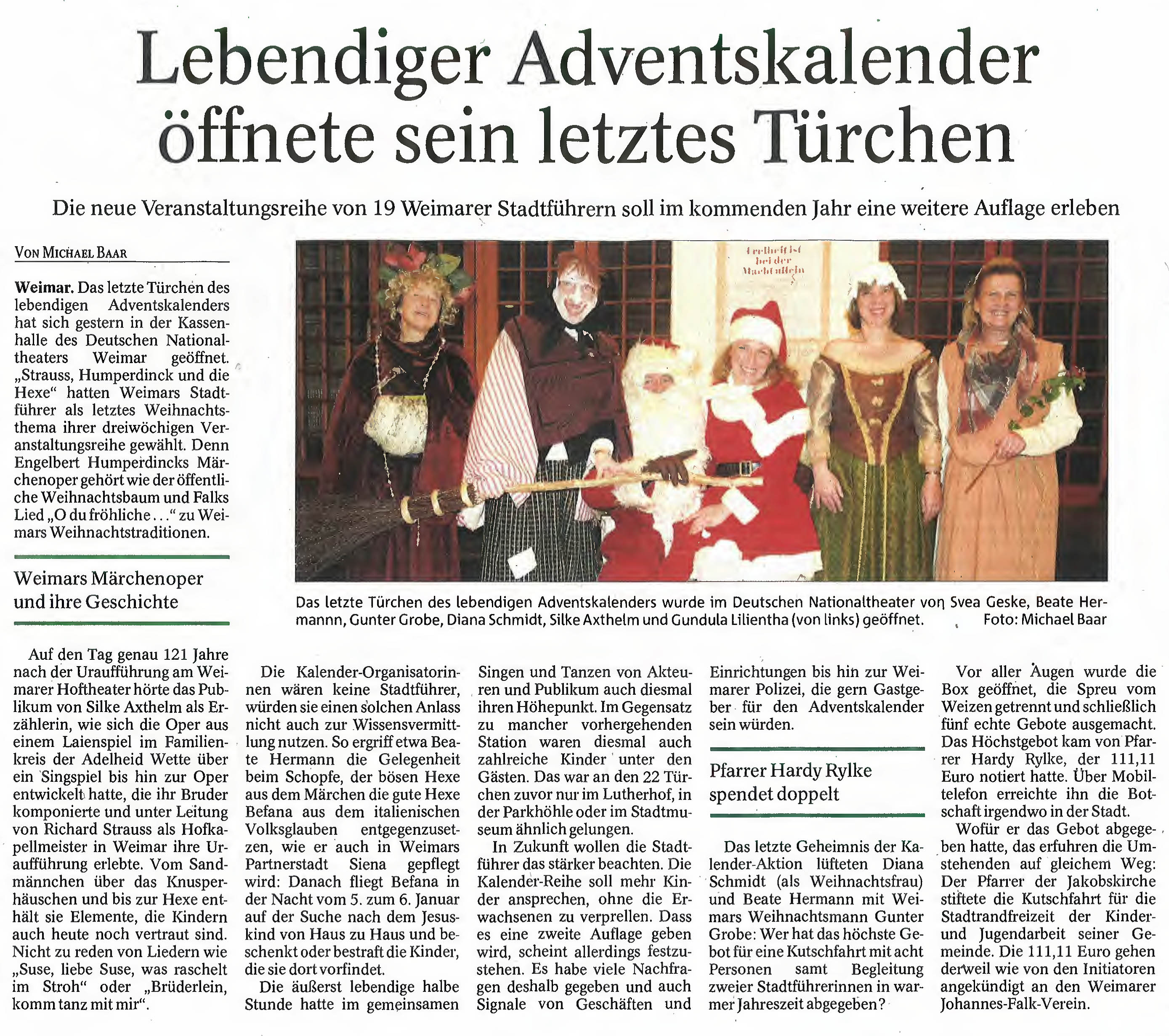 ARTIKEL DER TA AM 24.12